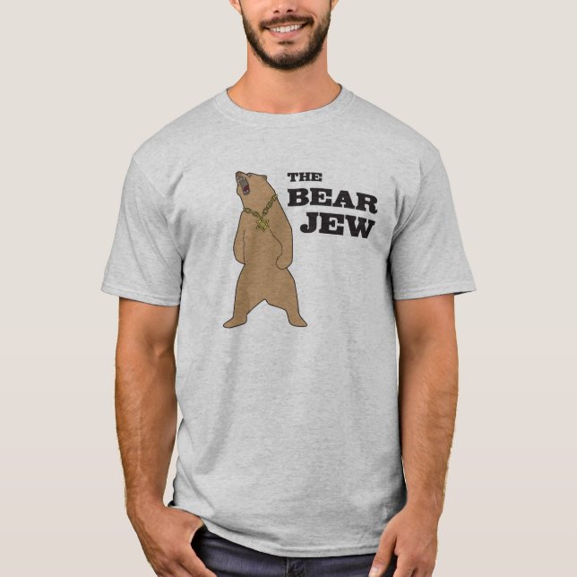 Camiseta Tshirt do judeu do urso (Frente)