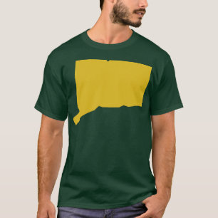 Camiseta TShirt do mapa de estado de conexão