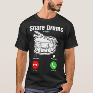 Camiseta Tshirt do móbil dos cilindros de Snare