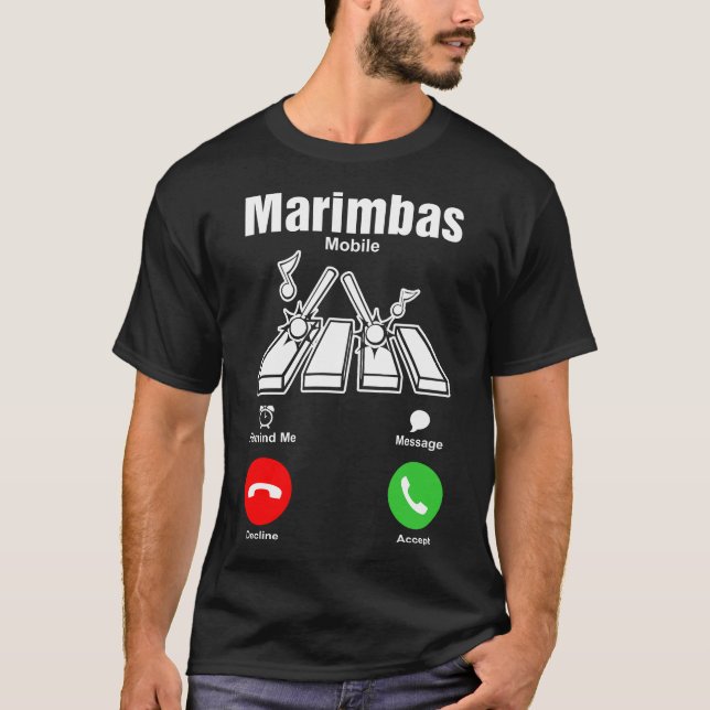 Camiseta Tshirt do móbil dos Marimbas (Frente)