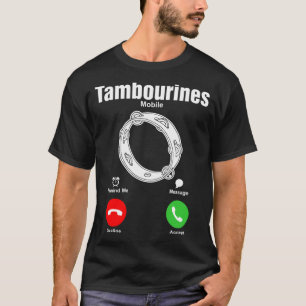 Camiseta Tshirt do móbil dos pandeiros