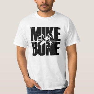 Camiseta Tshirt do OSSO do MICROFONE