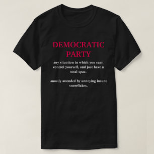 Camiseta Tshirt do partido Democrática
