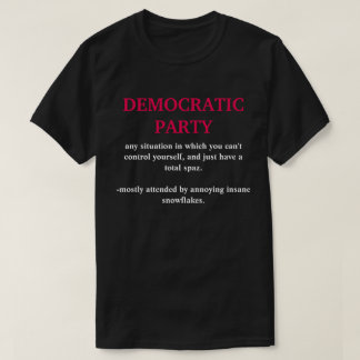 Camiseta Tshirt do partido Democrática