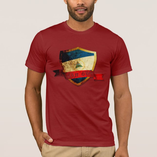 Camiseta Tshirt do protetor de Nicarágua (Frente)