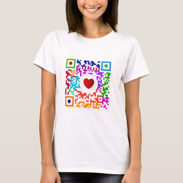 Camiseta Tshirt do QR-Código (Frente)