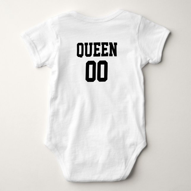 CAMISETA TSHIRT DO RAGLAN DA RAINHA (Verso)