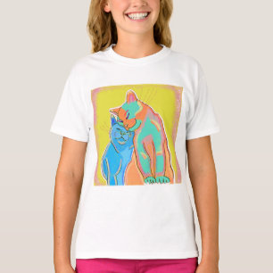 Camiseta Tshirt dos gatinhos do amor