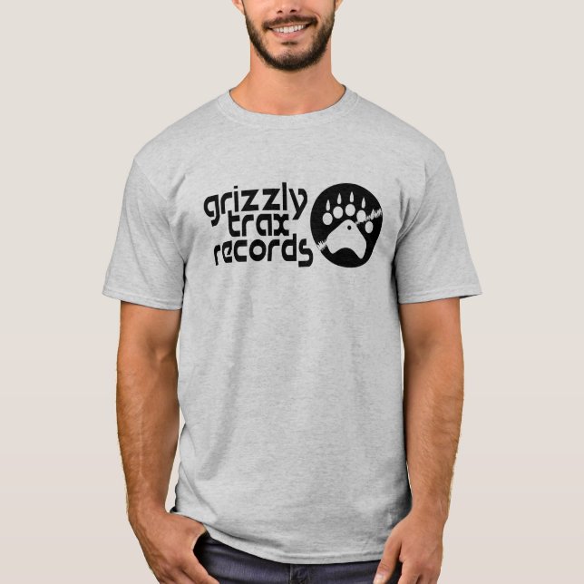 Camiseta Tshirt dos registros de trilhas do urso (Frente)