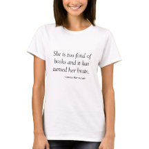 Tshirt - é afeiçoada dos livros