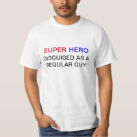 Tshirt engraçado do super-herói
