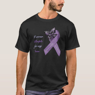 Camiseta Tshirt escuro da fibromialgia