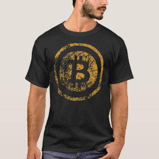 Camiseta Tshirt Essencial T-Sh Do Logotipo Bitmoney Vintage