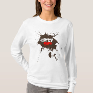 Camiseta Tshirt extremo de Mudder da menina suja