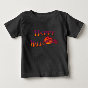Camiseta TShirt feliz da criança do Dia das Bruxas