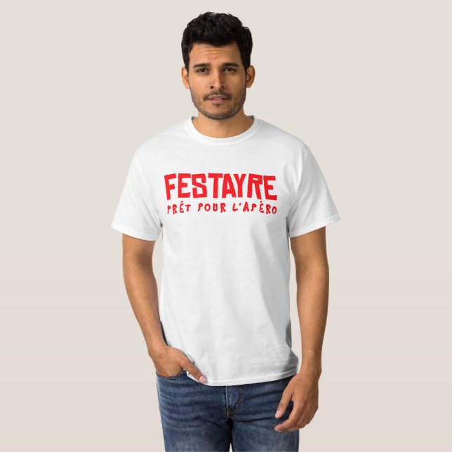 Camiseta Tshirt feria Festayre officiel (Frente Completa)