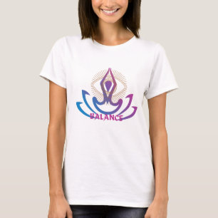 Camiseta Tshirt Find Your Center (Central): Equilibre o Tet
