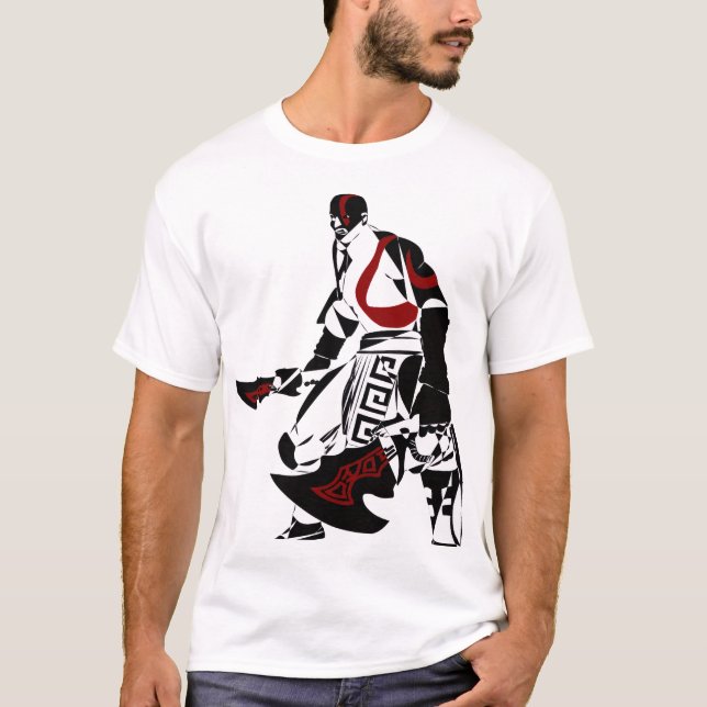 Camiseta tshirt god of war (Frente)