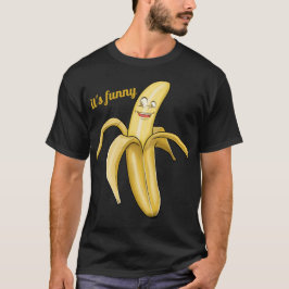 Camiseta Tshirt grande bonito da banana - desenhos animados