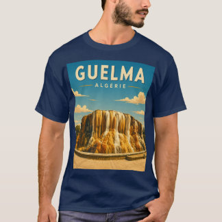 Camiseta Tshirt Hammam Meskhoutine - Guelma (Algérie)