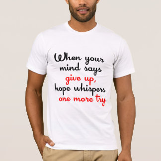 Camiseta Tshirt inspirado das palavras