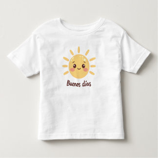 Camiseta Tshirt niños con sol sonriente 