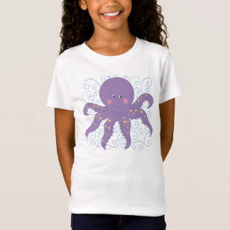 Camiseta Tshirt roxo do polvo
