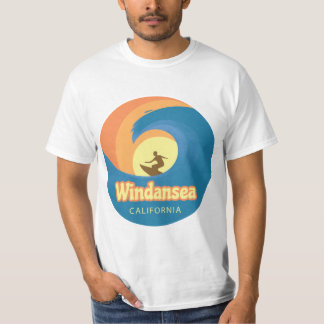 Camiseta Tshirt surfando de Windansea Califórnia