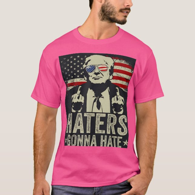 Camiseta Tshirt Trump Hater Vai Odiar (Frente)