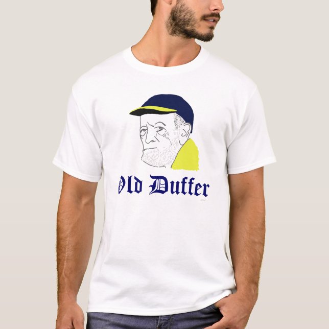 Camiseta Tshirt velho do Duffer (Frente)