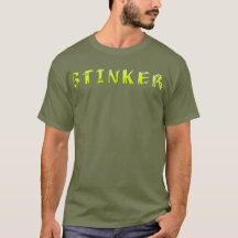 Tshirt verde do STINKER