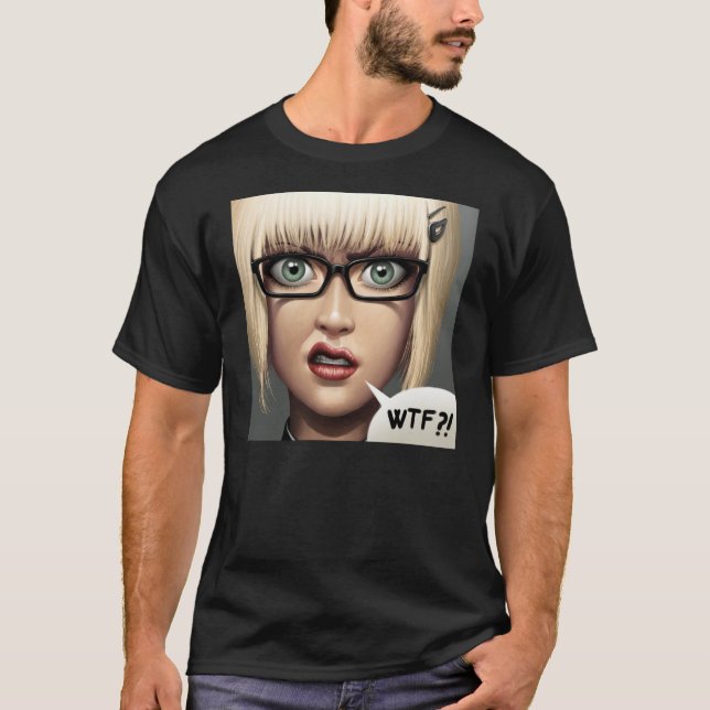 Camiseta TSHIRT · wtf?! (Frente)
