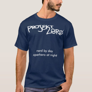 Camiseta tShirtLogo0, nerd pelo daysuperhero na noite