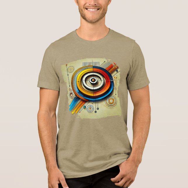 Camiseta TShit digital - Rotações elétricas (Frente)