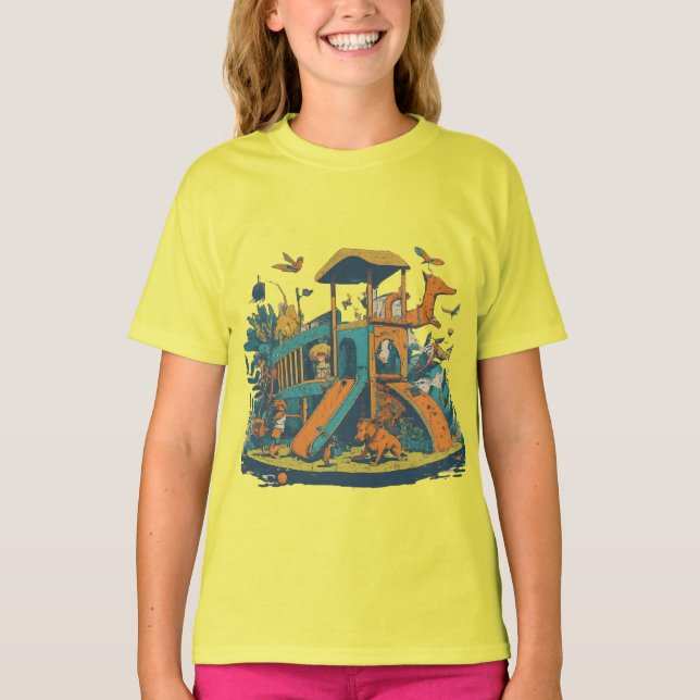 Camiseta Tshiters de Pals Playground (Frente)