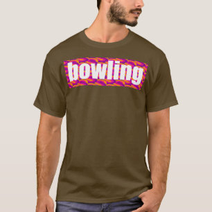 Camiseta TSirt Clássico da boliche