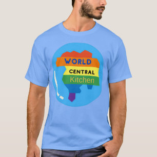 Camiseta TSirt Clássico da Cozinha Central Mundial