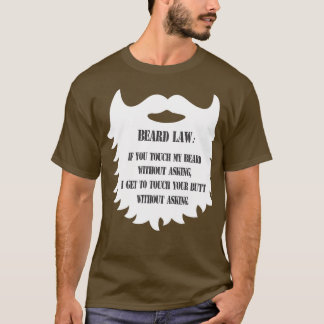 Camiseta TSirt Clássico de Direito das Barbas