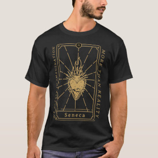 Camiseta TSirt Clássico de Sabedoria Estática