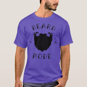 Camiseta TSirt Clássico do Modo de Barba