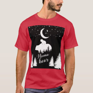 Camiseta TSirt Clássico do Urso da Mamãe