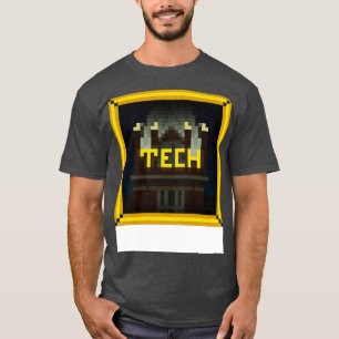 Camiseta TSirtal de torre técnica DOURADA de fronteira