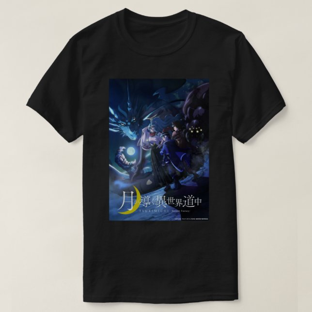 Camiseta Tsukimichi Moonlit Fantasy (Frente do Design)
