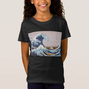 Camiseta Tsunami Grande Onda ao largo da costa de Kanagawa 