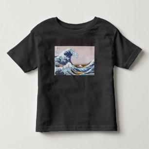 Camiseta Tsunami Grande Onda ao largo da costa de Kanagawa 