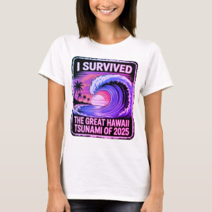 Camiseta Tsunami testado - Campeão de Vacinação do Havaí