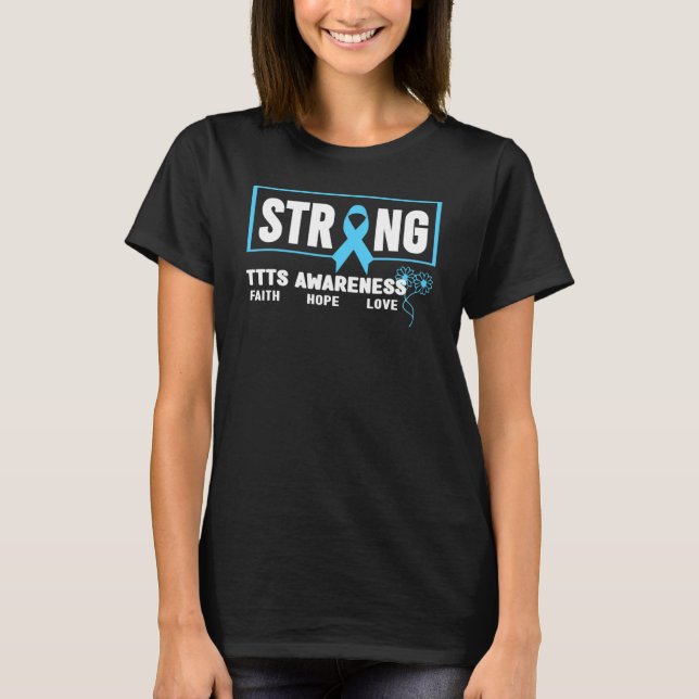 Camiseta TTTS Forte Síndrome de Transfusão de Gêmeo para Gê (Frente)