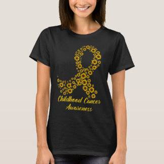 Camiseta Tu Cancer de infância Consciência Mês Figurino Ama