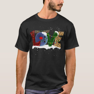 Camiseta Tu Love Boliche Dia de Natal Figurume Xmas Light