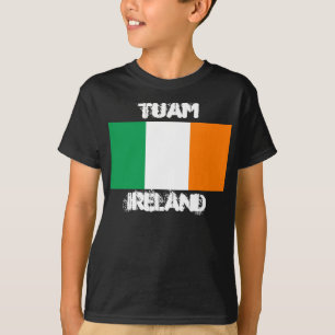 Camiseta Tuam, Irlanda com bandeira irlandesa